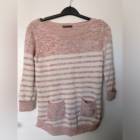 Suzy Shier Stripped Sweater - Size S - Picture 1 of 6